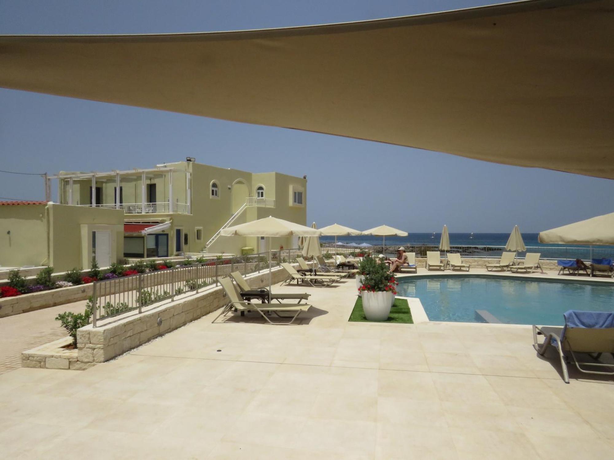 Blue Beach Villas Apartments Ставрос Экстерьер фото