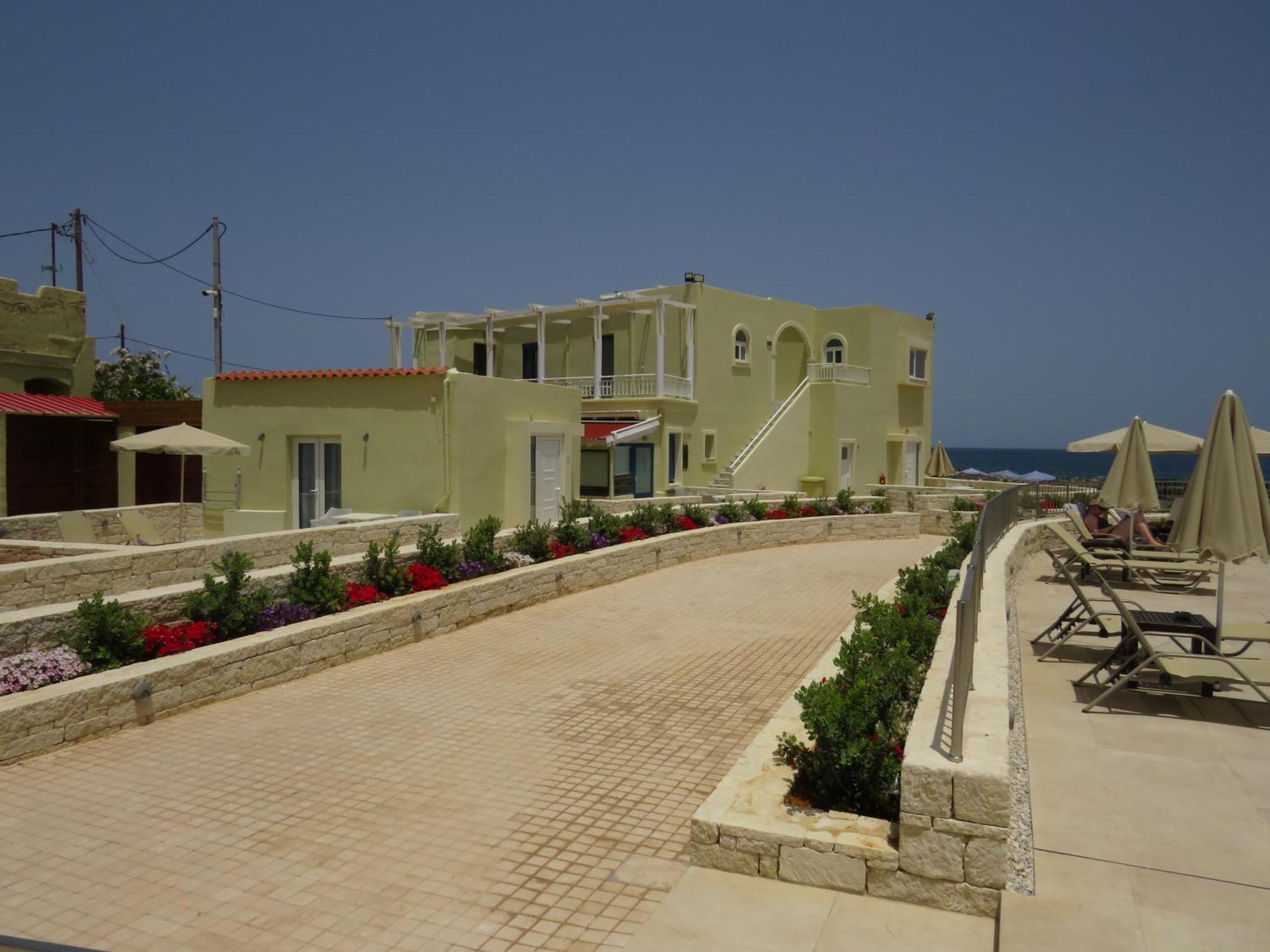 Blue Beach Villas Apartments Ставрос Экстерьер фото